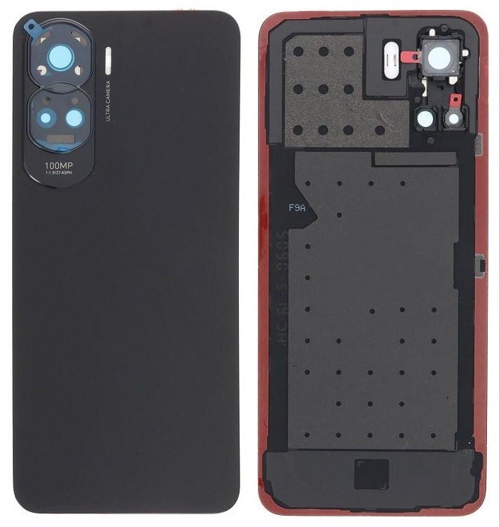 Galinis dangtelis Honor 90 Lite Midnight Black originalus (naudotas, Grade C)