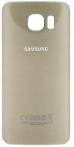 Galinis dangtelis Samsung G920F S6 Gold Platinum (be kameros stikliuko) originalus (naudotas, Grade B)