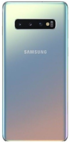 Galinis dangtelis Samsung G973 S10 Prism Silver originalus (naudotas, Grade C)