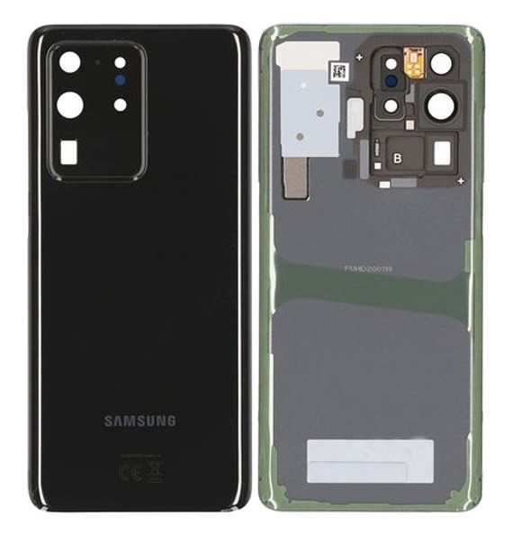 Galinis dangtelis Samsung G988 S20 Ultra Cosmic Black originalus (naudotas, Grade C)