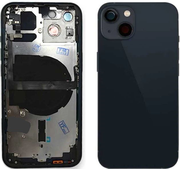 Baterijos dangtelis iPhone 13 Midnight su NFC originalus (naudotas Grade B)