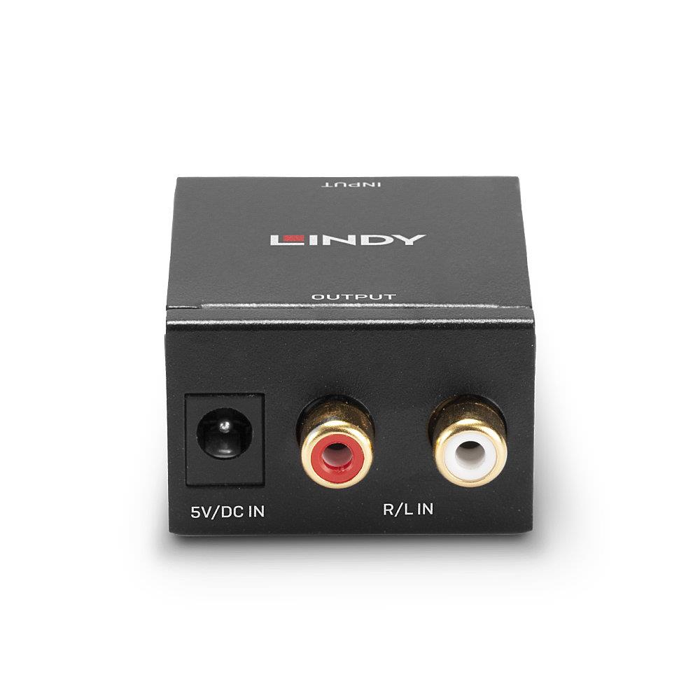 Konverteris Phono į Toslink 70309 Lindy