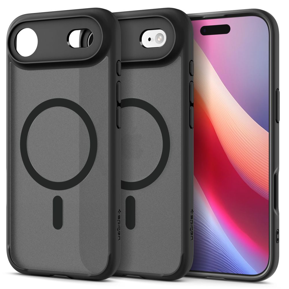 Spigen Ultra Hybrid Magnetinis dėklas telefonui iPhone 17 Air - Juodas