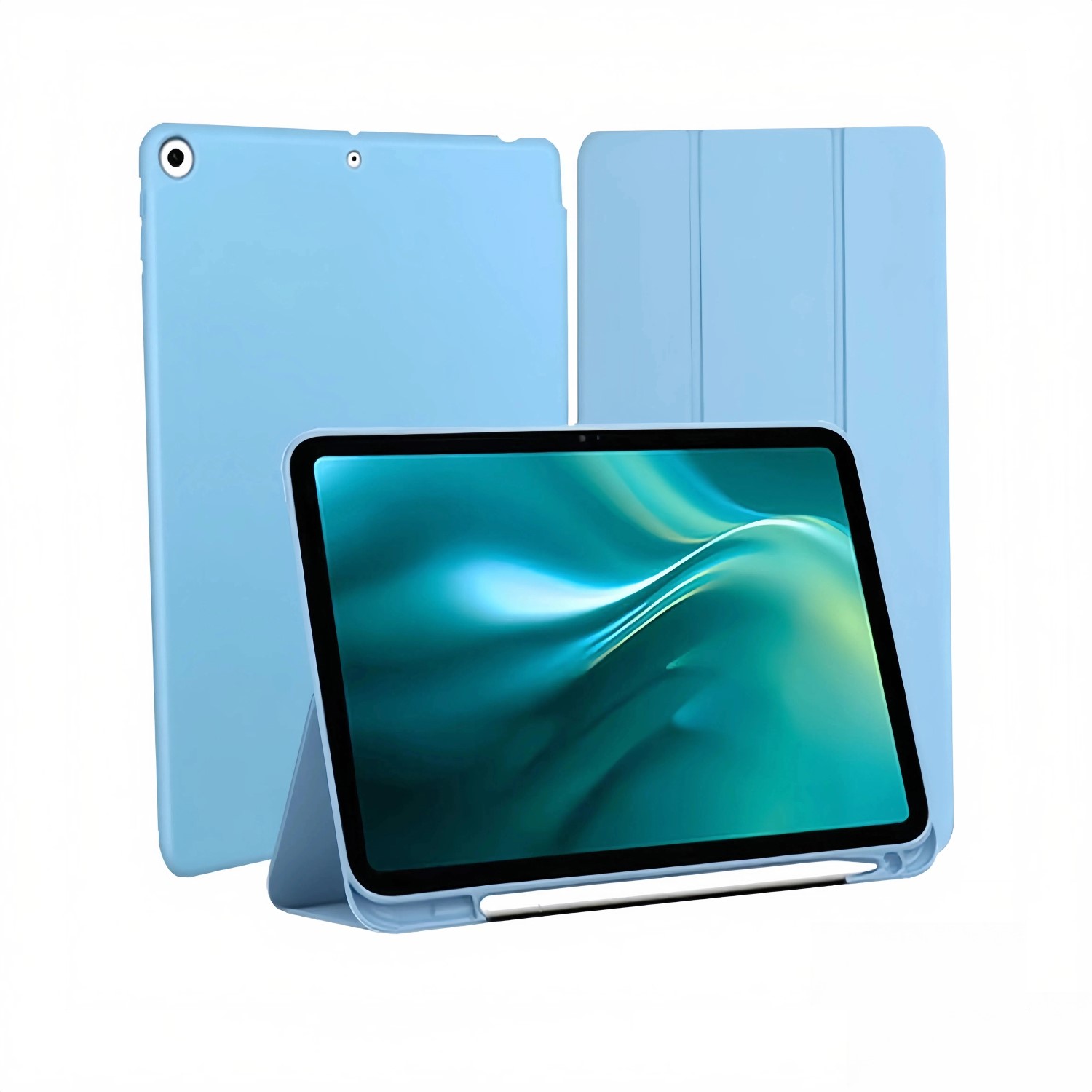 Etteri dėklas planšetei Apple iPad 10.2' šviesiai mėlynas