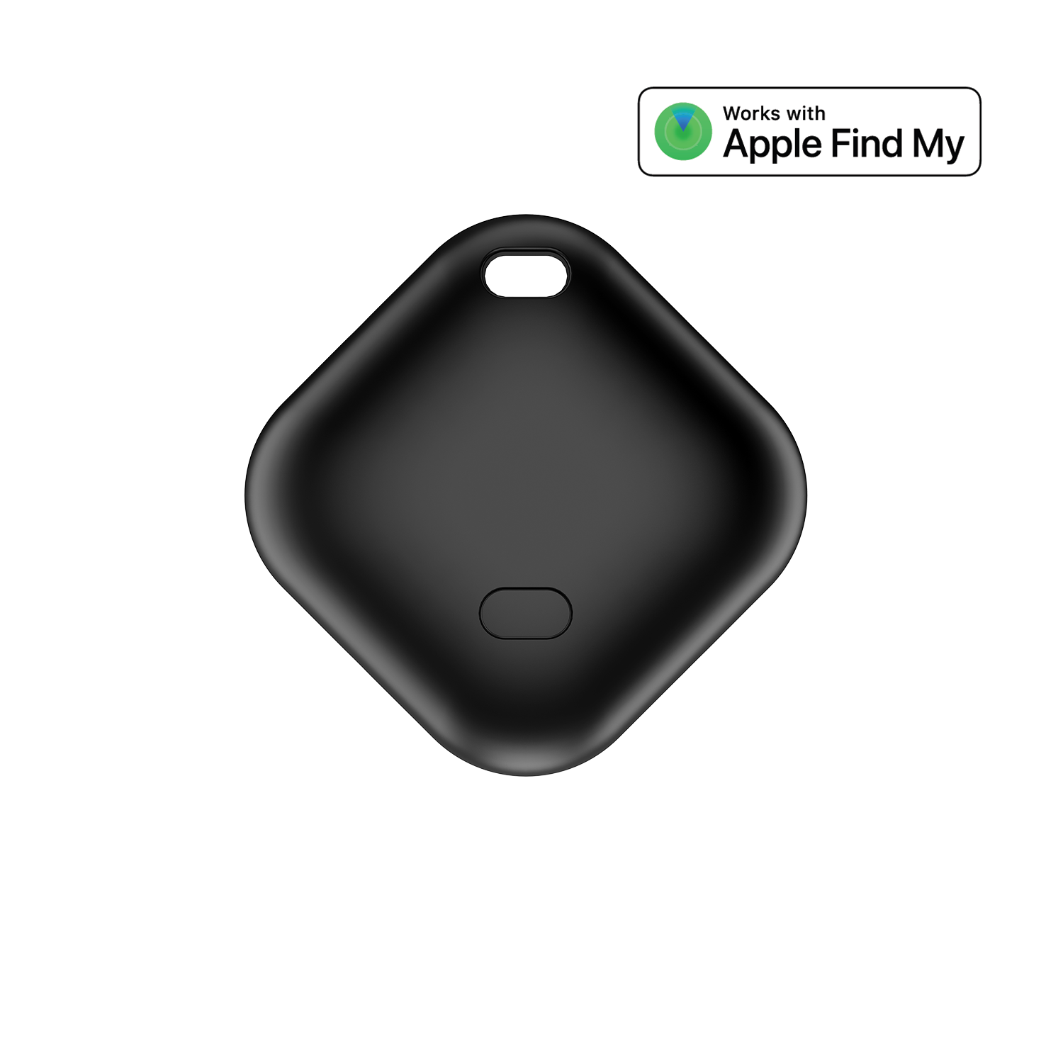 Setty lokatorius FindMy square TFO TAG 02 black + etui