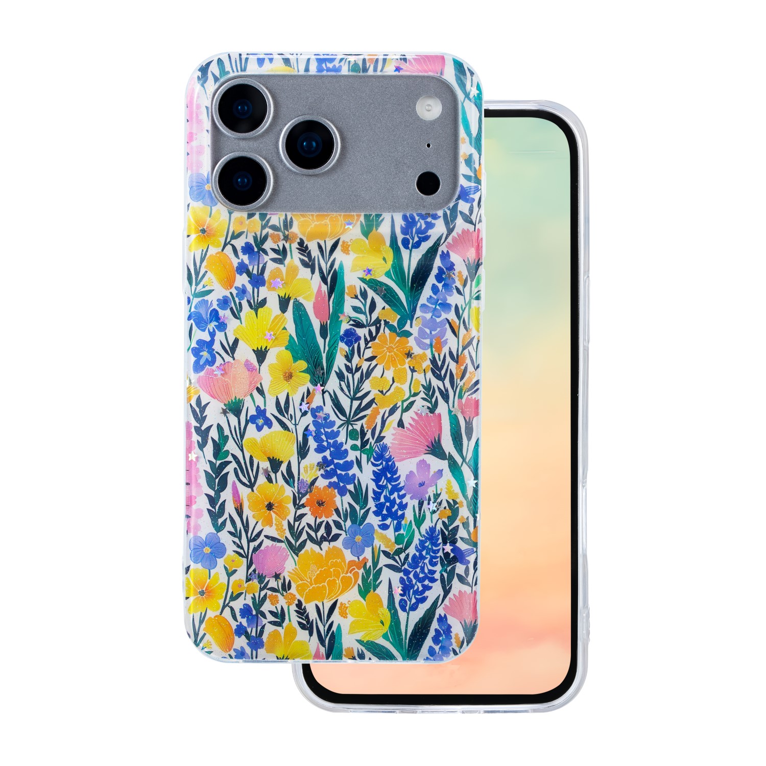 Glow Glam dėklas telefonui iPhone 17 Pro Max 6,9" rustic