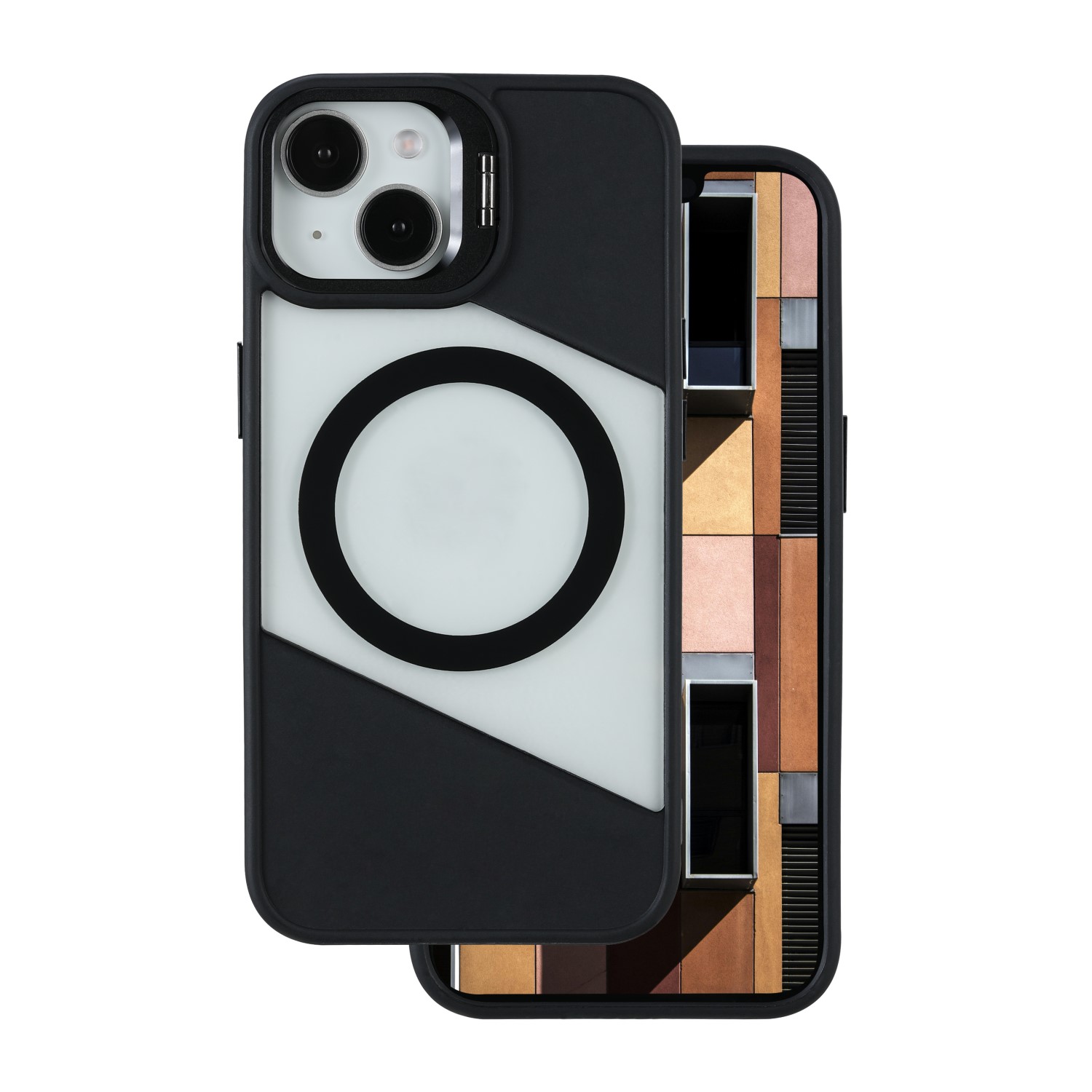 Fusion Mag dėklas for iPhone 13 6,1" juodas