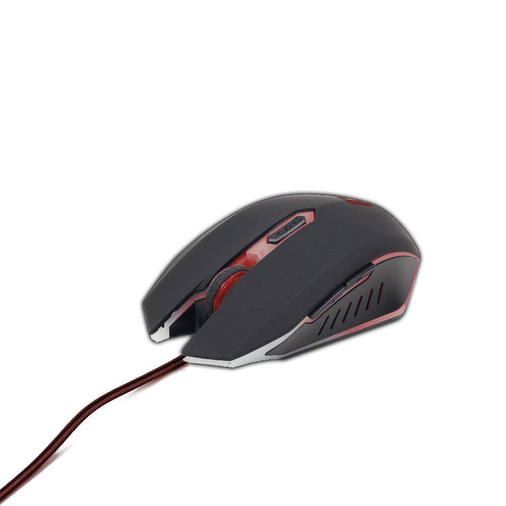 Pelė USB Optinis Žaidimų/RAUDONAS MUSG-001-R GEMBIRD