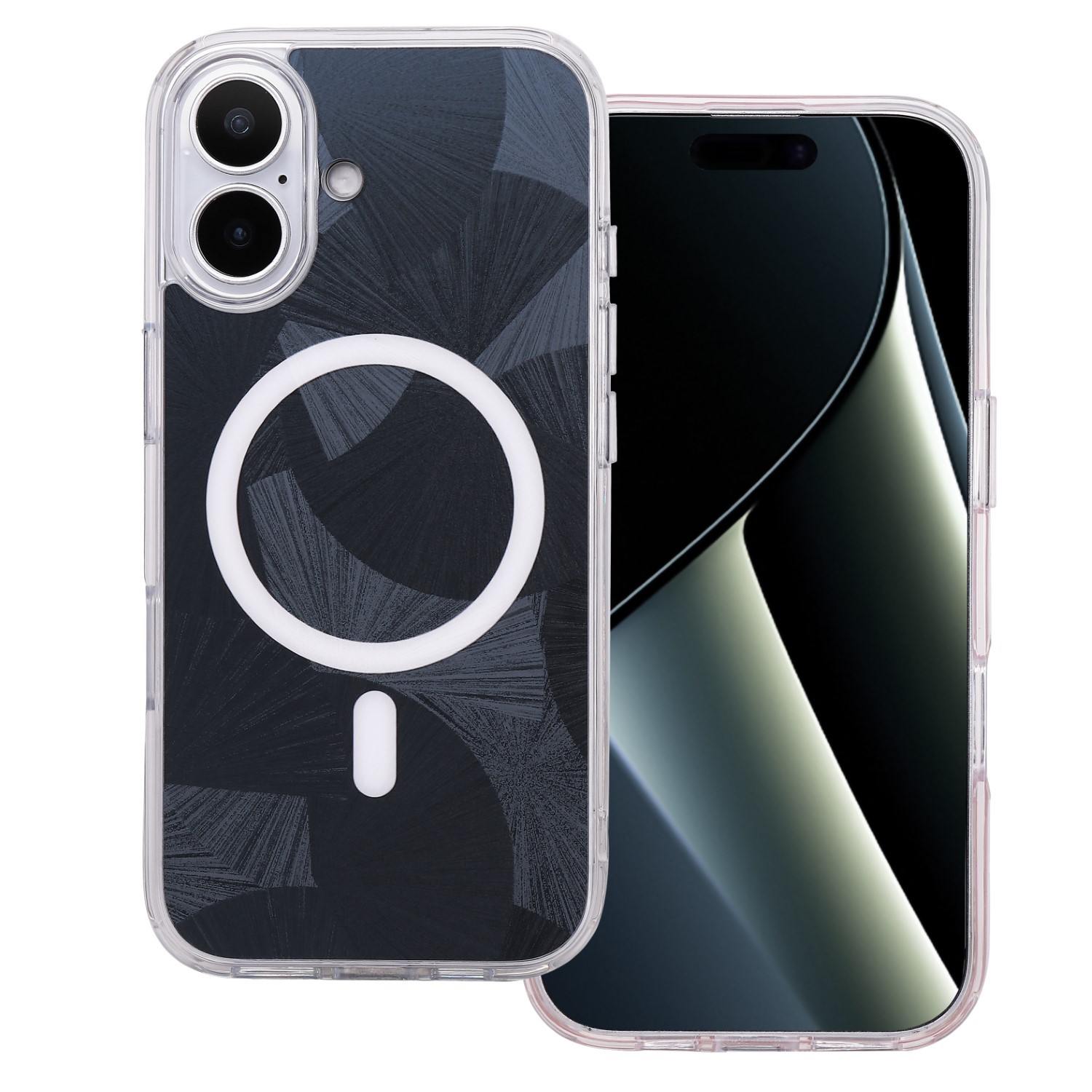 Flash Mag dėklas for iPhone 17 6,3" juodas