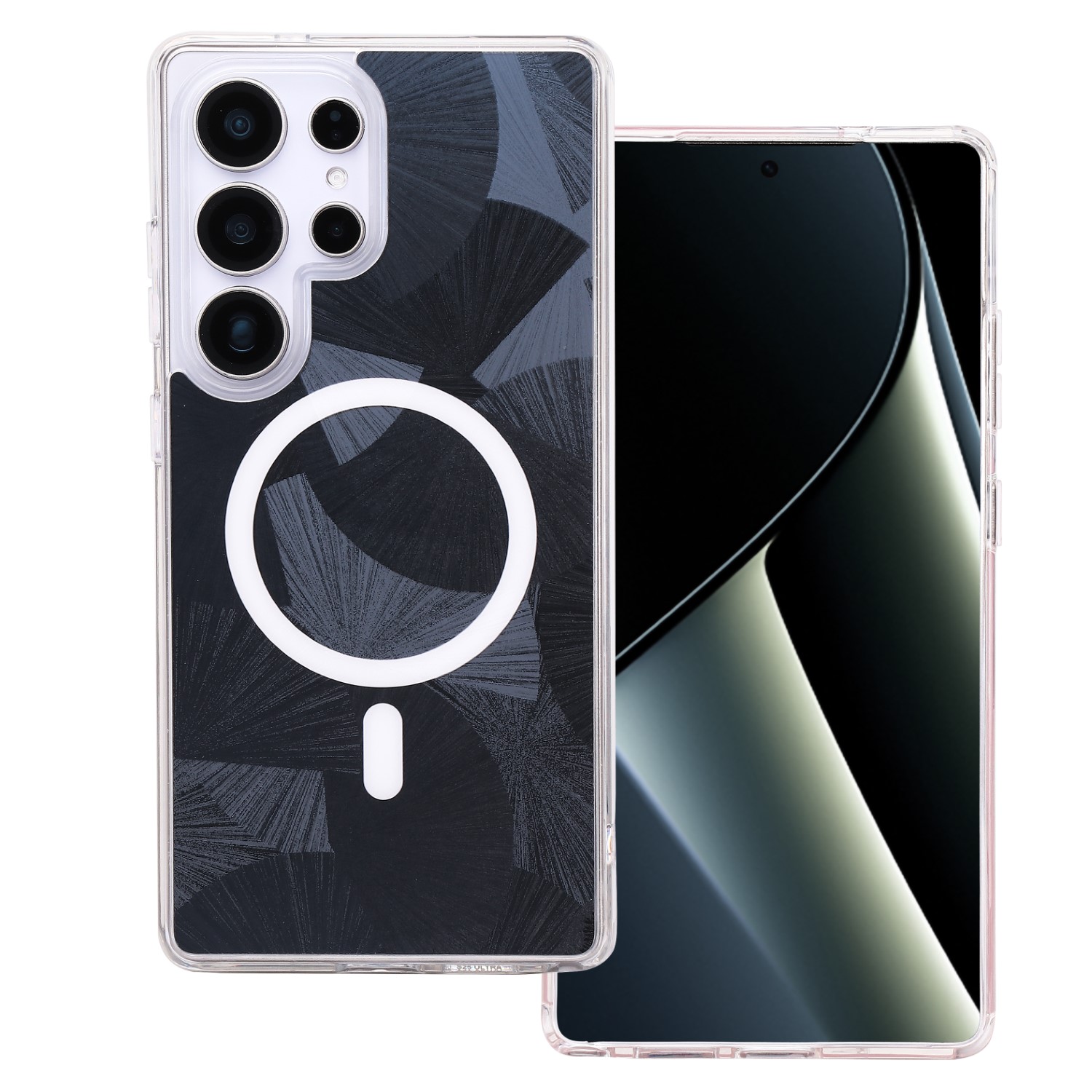 Чехол Flash Mag для Samsung Galaxy S25 Ultra чёрный