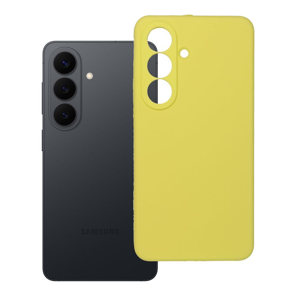 Dėklas SILICONE 2mm skirtas SAMSUNG S26 lemon