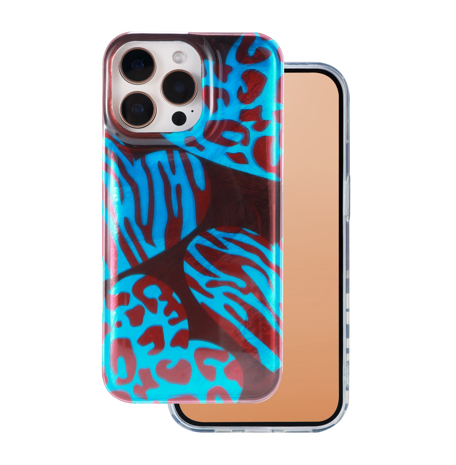 Animal Print dėklas for iPhone 16 Pro 6,3" Chameleon