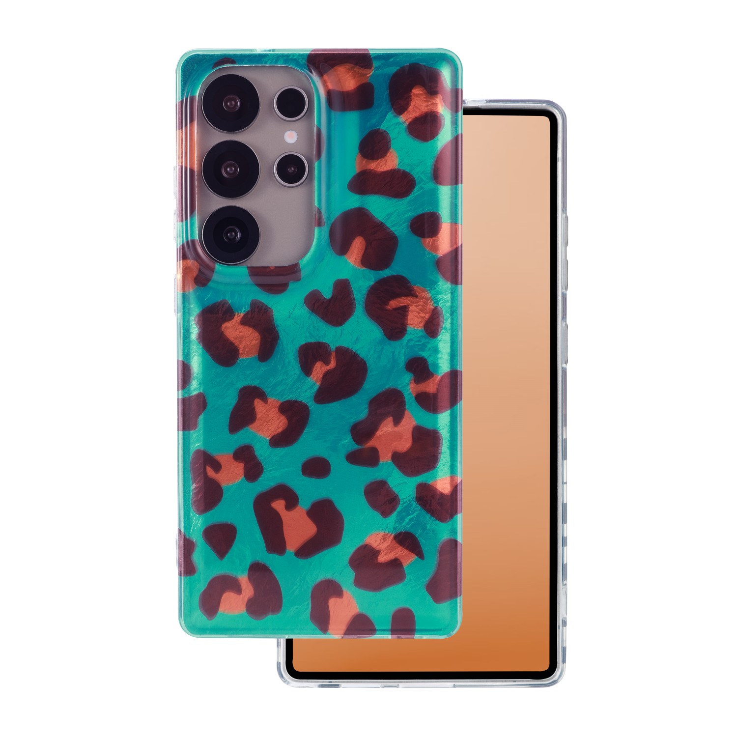 Чехол Animal Print для Samsung Galaxy S25 Ultra Crazy Cheetah