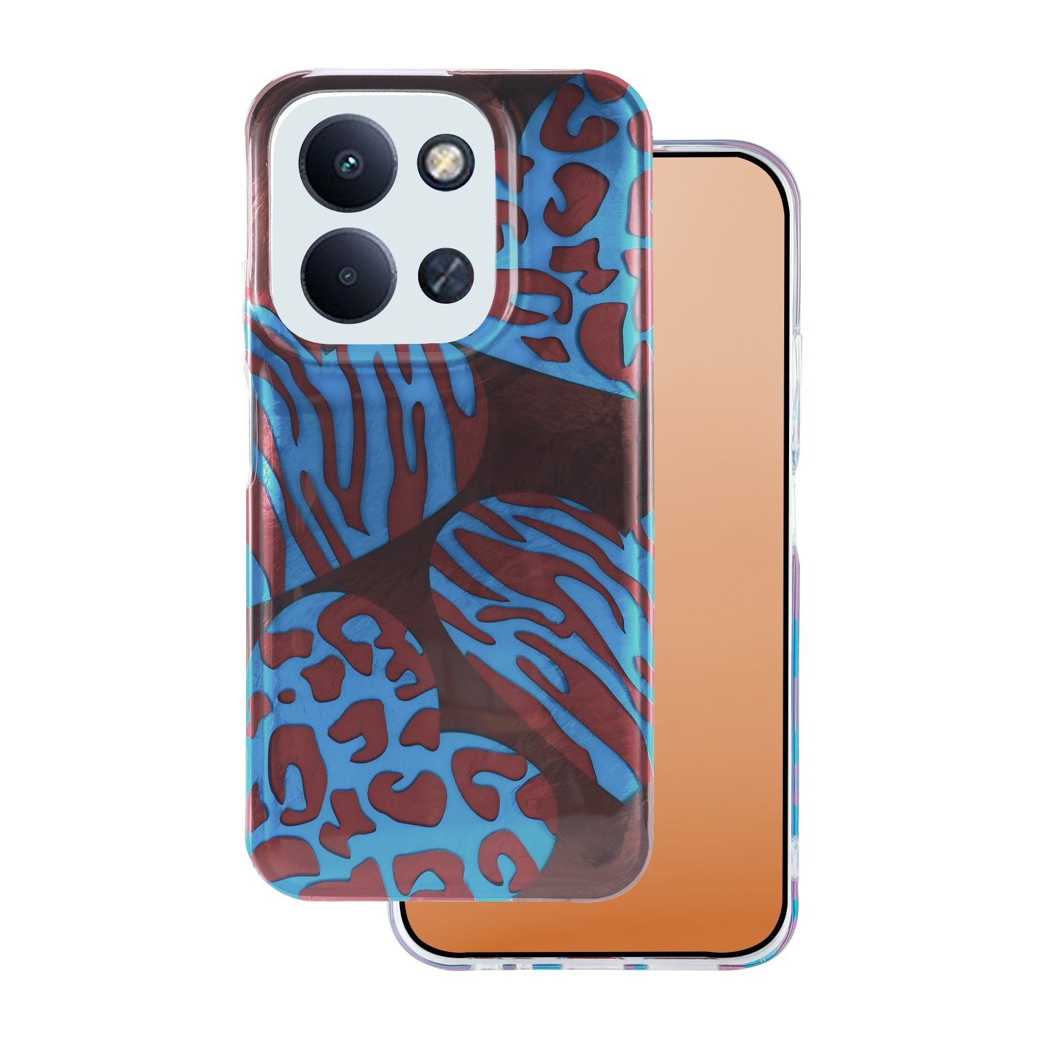 Animal Print dėklas for Xiaomi Redmi 15C 4G EU / 15C 5G EU (173.16 x 81.06 x 8.2 mm) Chameleon