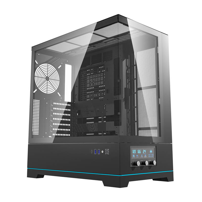 Корпус для ПК Darkflash DY451 без вентиляторов (чёрный)