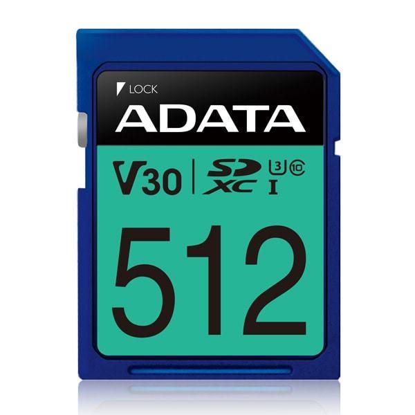 SDXC atminties kortelė ADATA 512GB V30