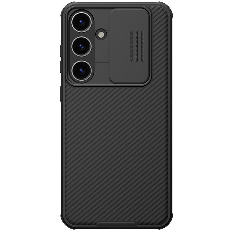 Nillkin CamShield Pro dėklas Samsung Galaxy S24+ (juodas)