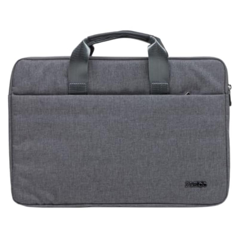 YESIDO WB38 vandeniui atsparus nešiojamo kompiuterio krepšys 16", pilkas