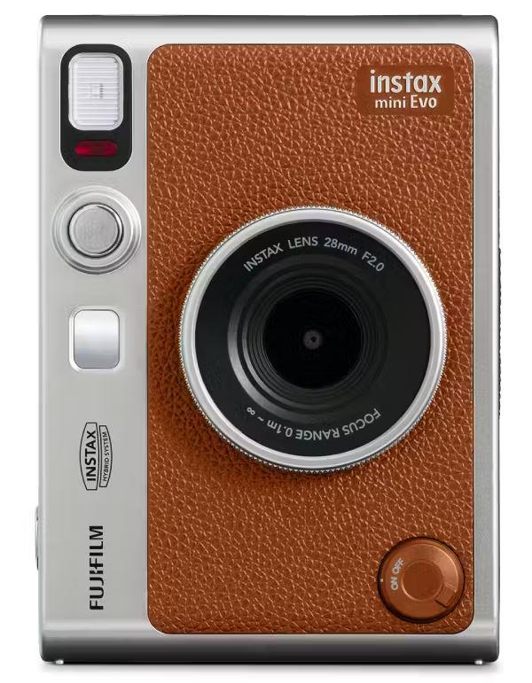 Фотокамера мгновенной печати Fujifilm Instax Mini Evo коричневая