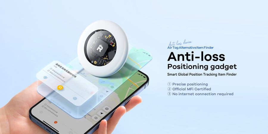 Daiktų ieškiklis Remax RT-G2303 Anti-Lost Device baltas