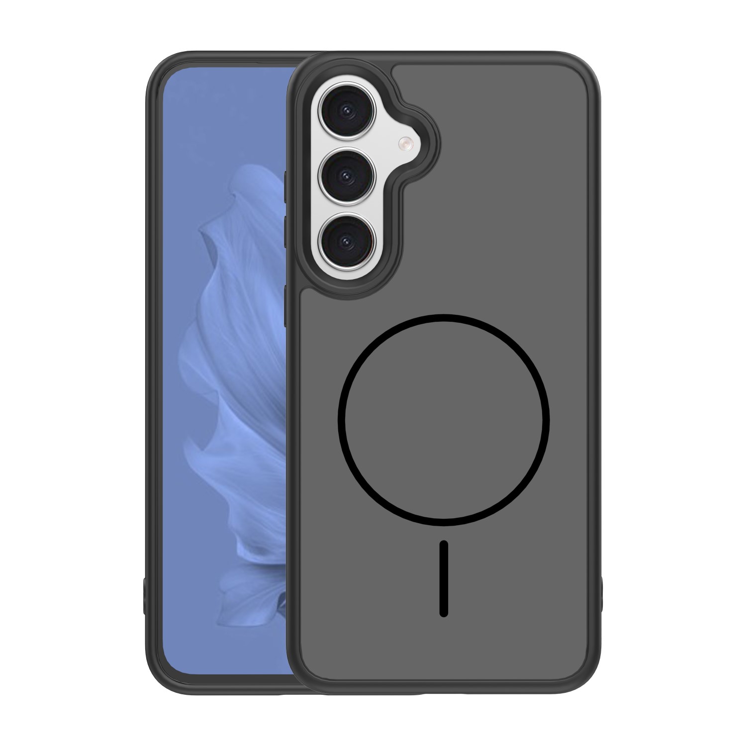 Frame Thin Mag dėklas for Samsung Galaxy S26 Plus juodas