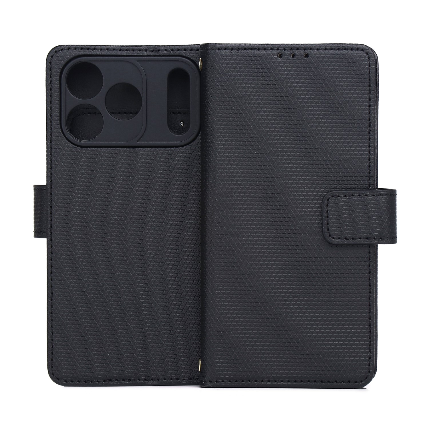 Išmanusis Triangle dėklas for iPhone 17 Pro 6,3" juodas