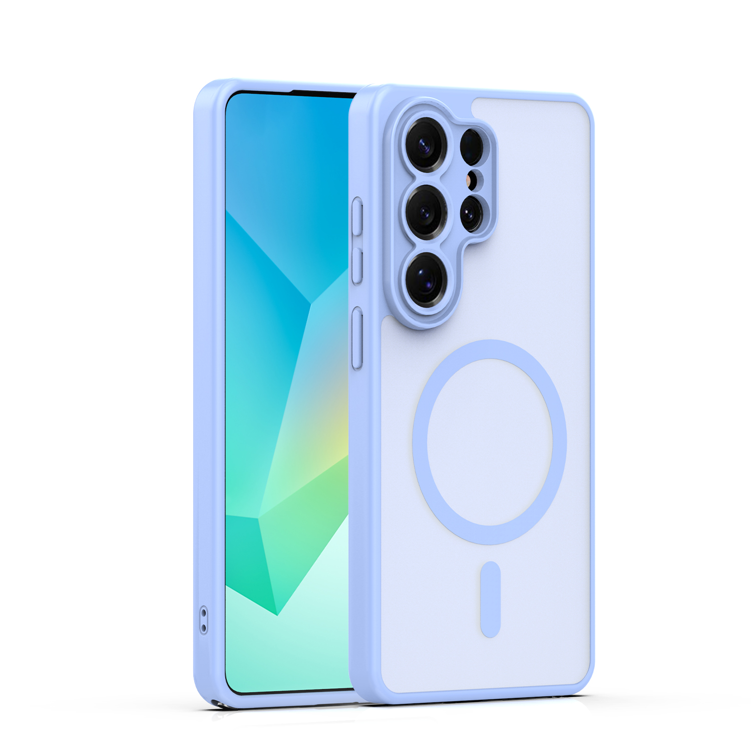 Mag Matt dėklas Samsung Galaxy S26 Ultra šviesiai mėlynas