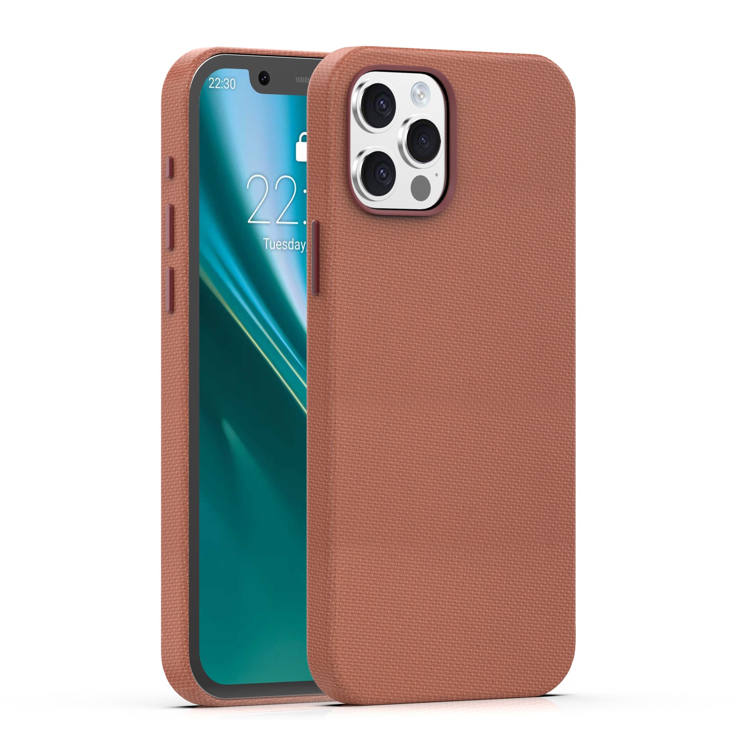 Etteri Elegant Mag dėklas for iPhone 12 / 12 Pro 6,1'' rudas