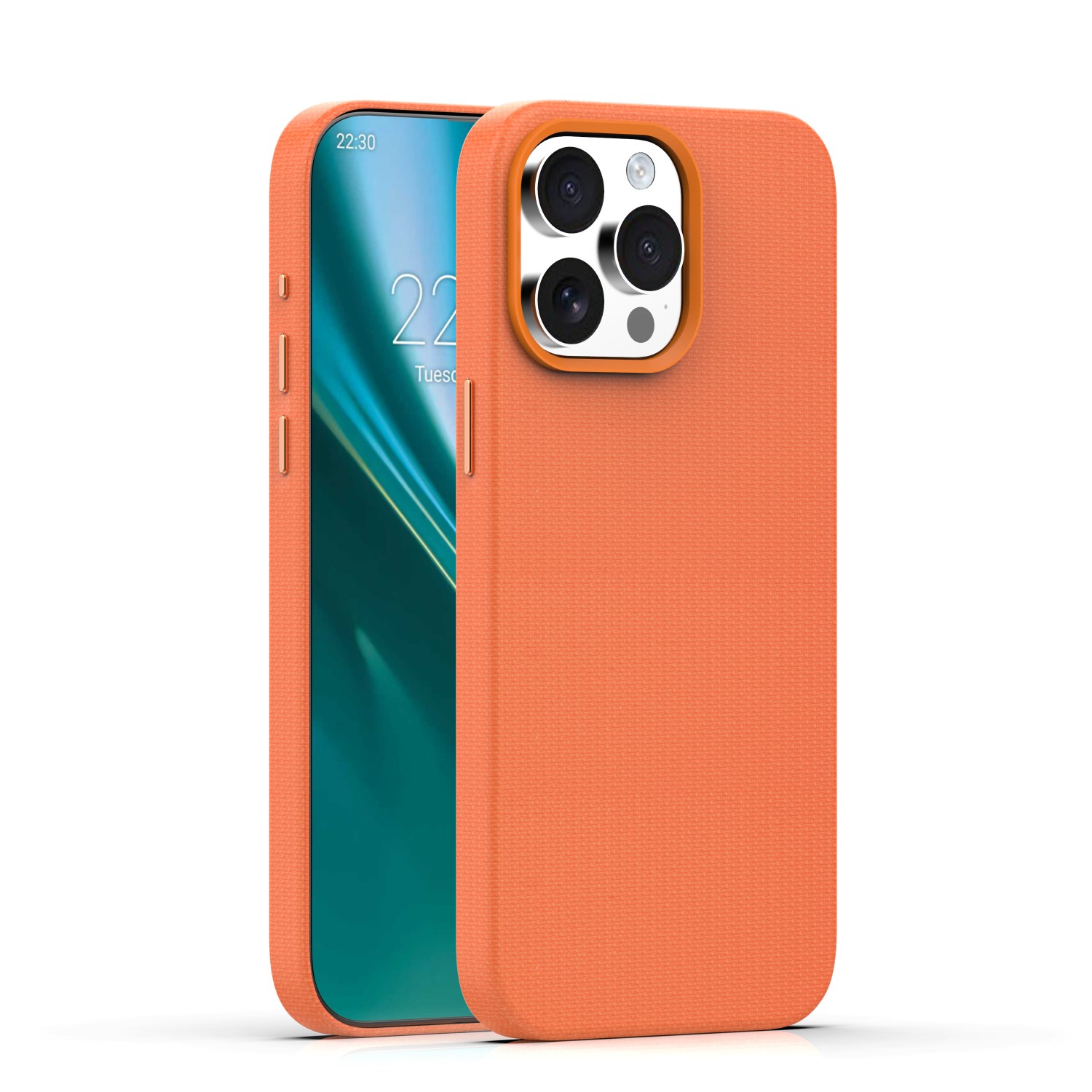 Etteri Elegant Mag dėklas for iPhone 15 Pro 6,1" oranžinis