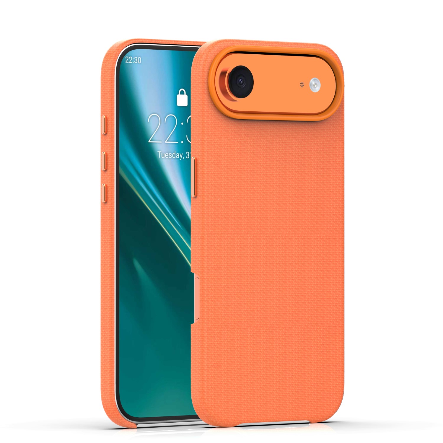 Etteri Elegant Mag dėklas for iPhone 17 Air 6,6" oranžinis