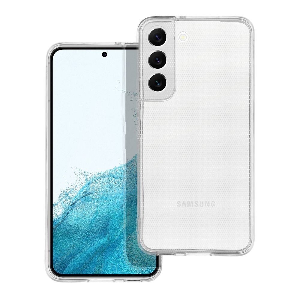 Чехол для Samsung S22 Clear Case 2 mm (защита камеры) прозрачный