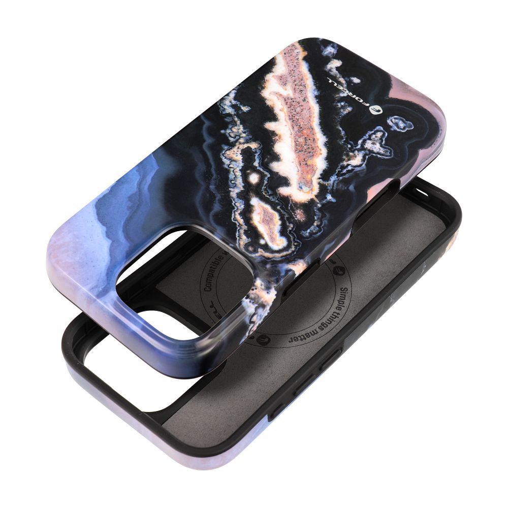 FORCELL F-PROTECT Mirage, karinio kritimo testuotas dėklas telefonui suderinamas su MagSafe IPHONE 16 PRO auksinė sala