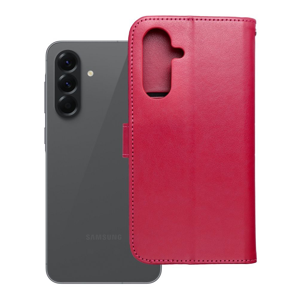 MEZZO knygos dėklas SAMSUNG A56 5G mandala purpurinė