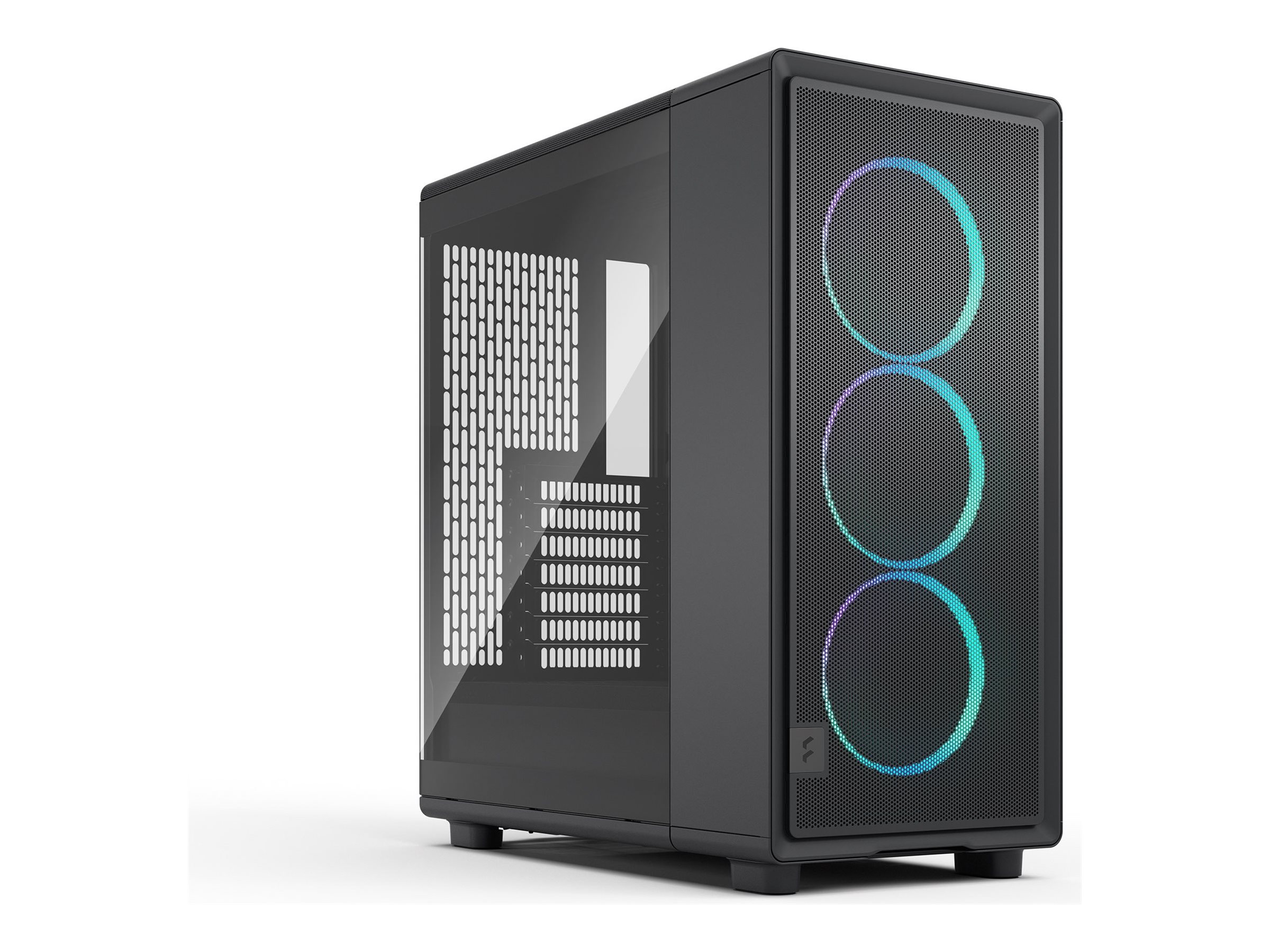 Fractal Design Epoch juodas TG RGB Light korpusas