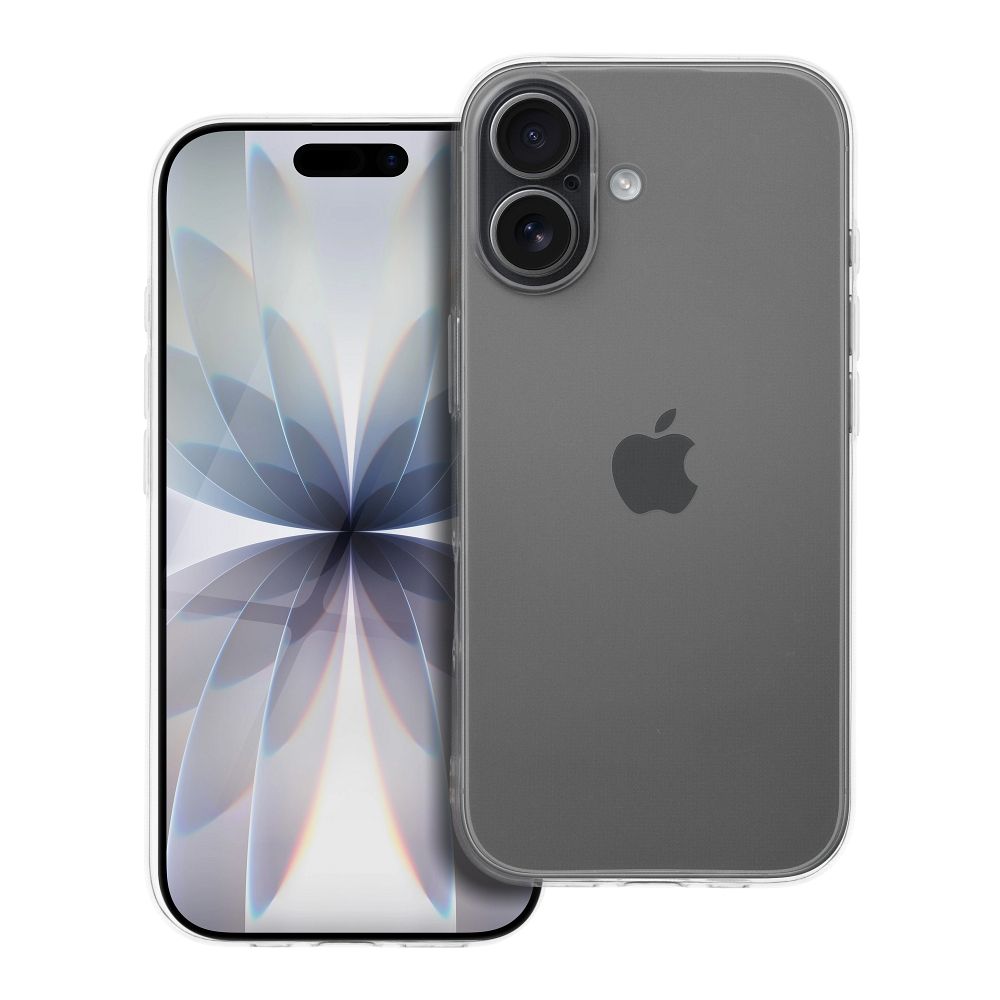 Permatomas 2 mm dėklas telefonui IPHONE 17 (su kameros apsauga)