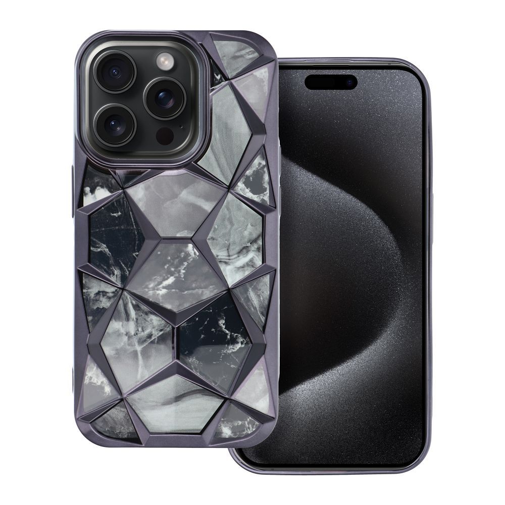 TWINKI dėklas telefonui IPHONE 15 PRO juodas