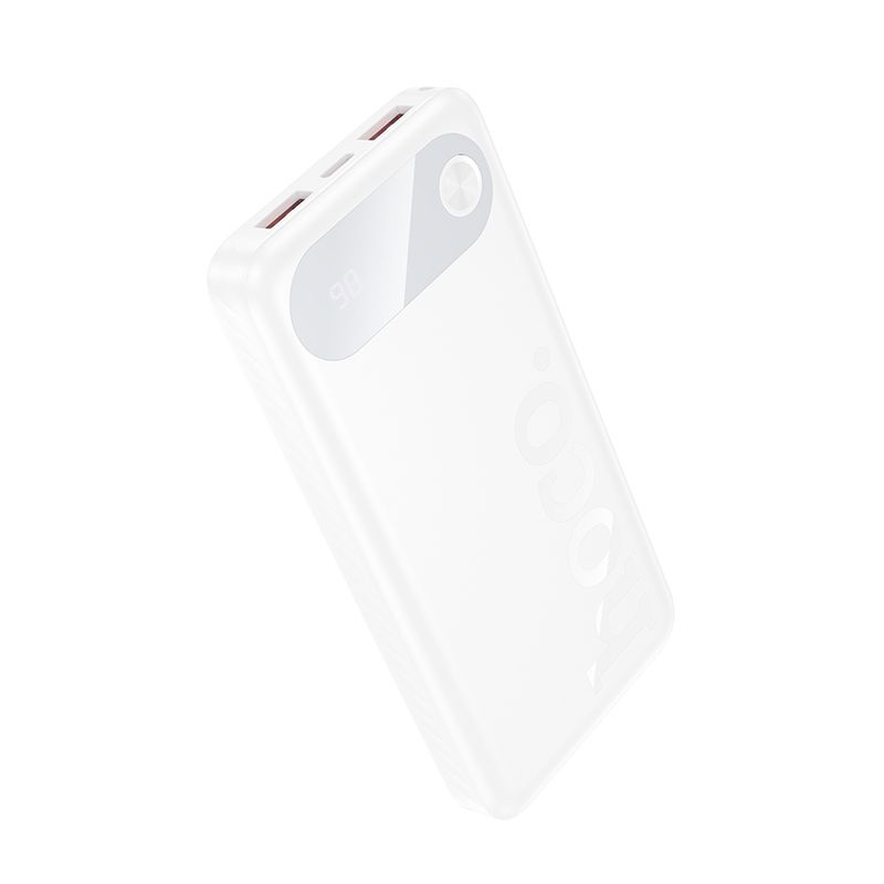 Išorinė baterija Hoco 10000 mAh QC PD 22,5W J154 balta