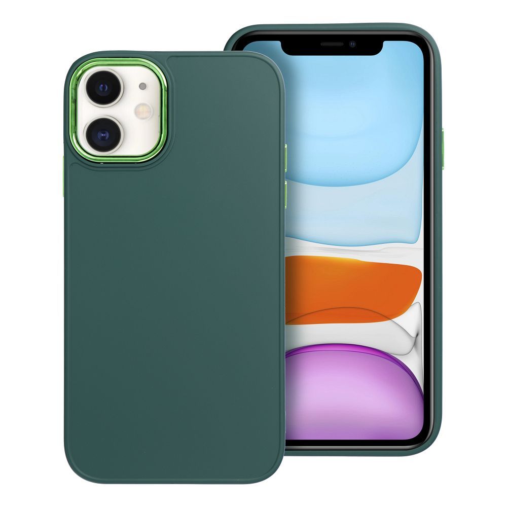 Dėklas telefonui FRAME IPHONE 11 - žalias