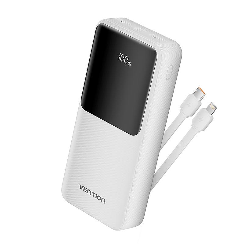 Vention FHPW0 išorinė baterija USB 20000mAh 22.5W balta