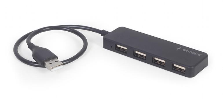 Gembird USB 2.0 4 prievadų šakotuvas UHB-U2P4-06