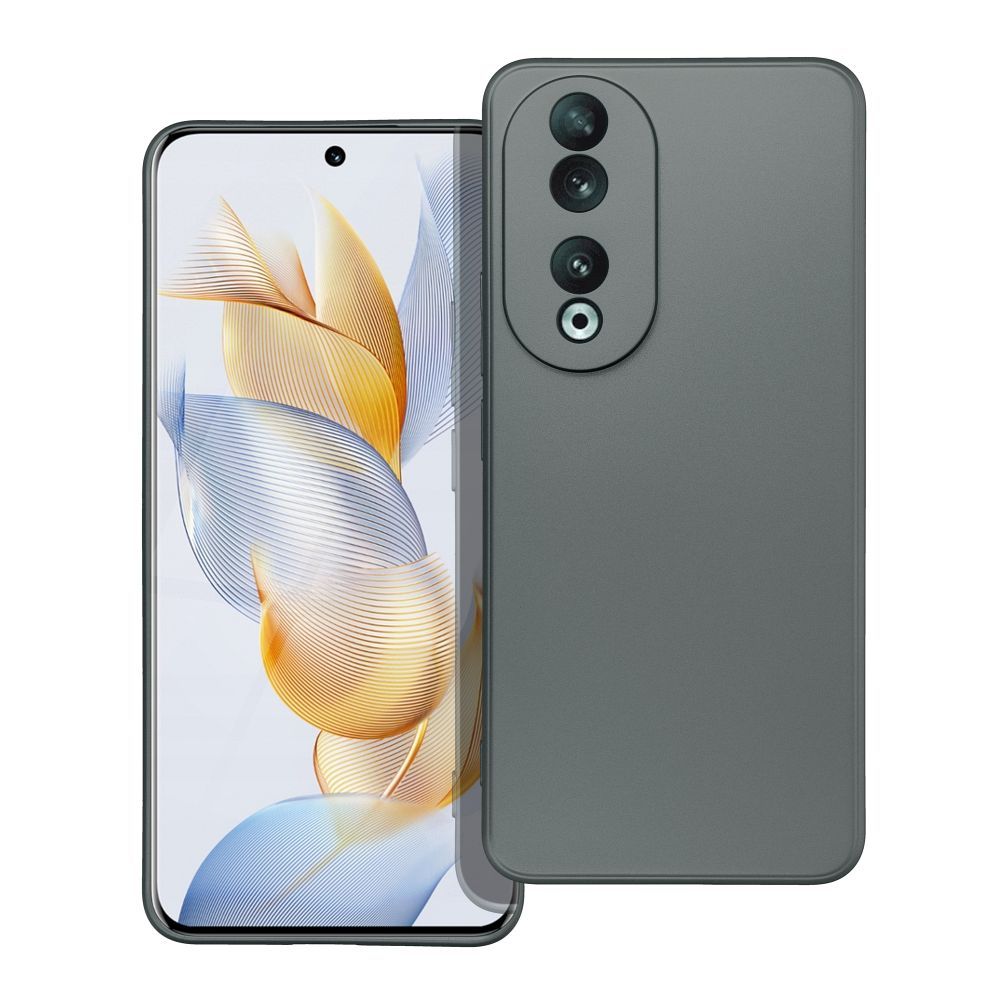 METALLIC dėklas telefonui HONOR 90 5G pilkas