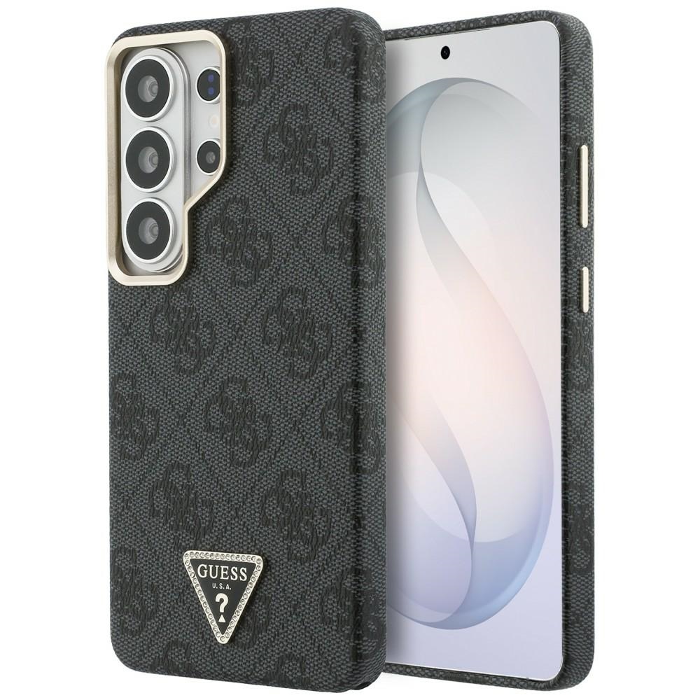 Guess dėklas 4G Triangle Logo MagSafe skirtas Samsung Galaxy S26 Ultra juodas