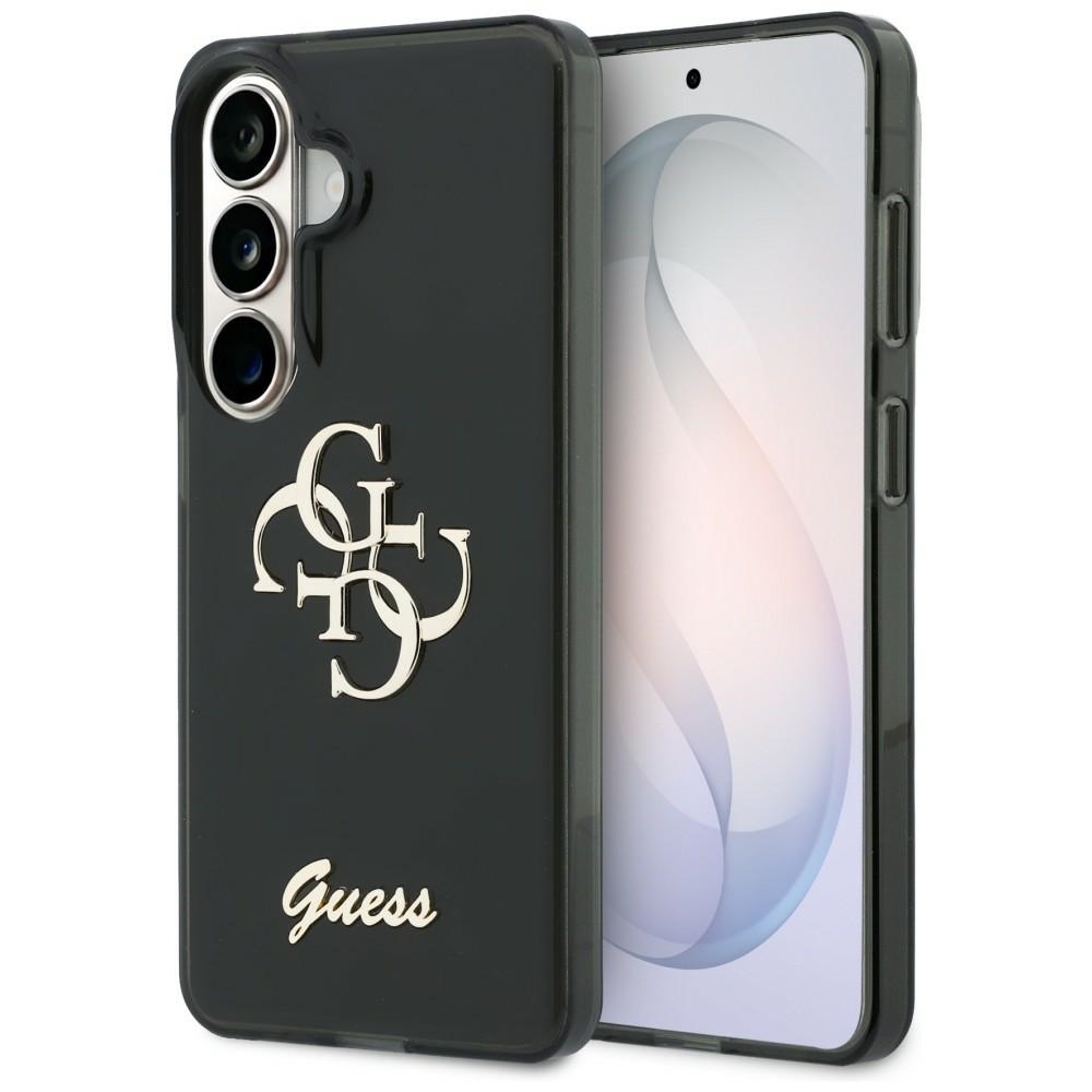 GUESS dėklas for SAMSUNG S26 GUHCS26S5HC4MLSK (IML Big Metal 4G and Script) juodas