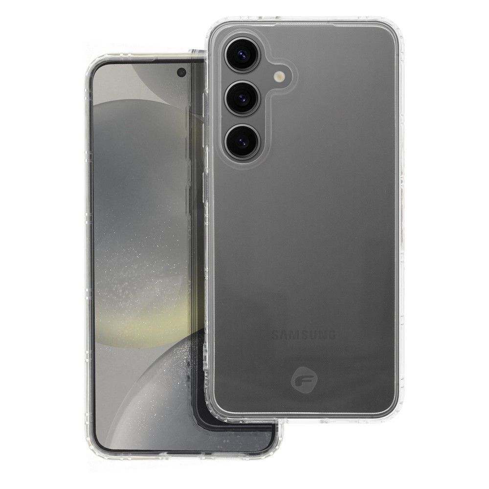 FORCELL F-PROTECT ilgalaikis plonas dėklas SAMSUNG S24 Plus - skaidrus