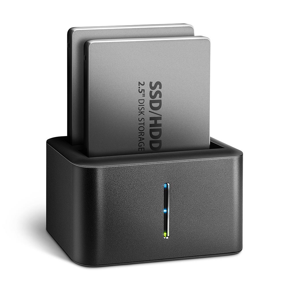 SSD disko prijungimo stotelė USB3.2 2.5" SATA 6G ADSA-D25 Axagon