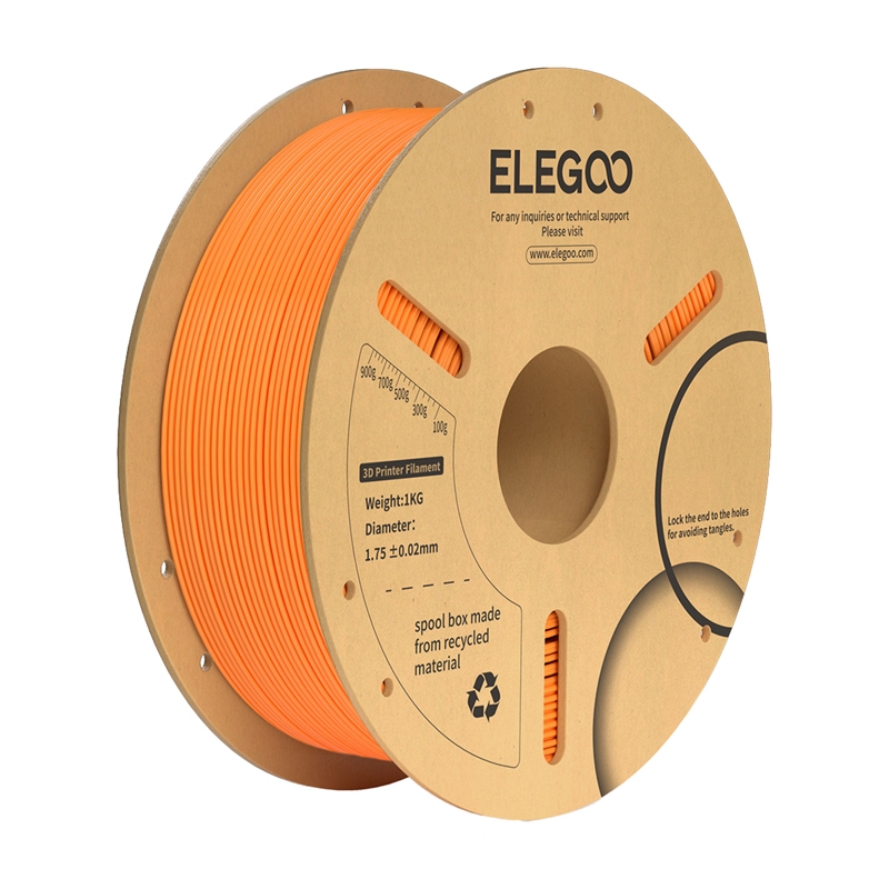 ELEGOO PLA+ gija (oranžinė)