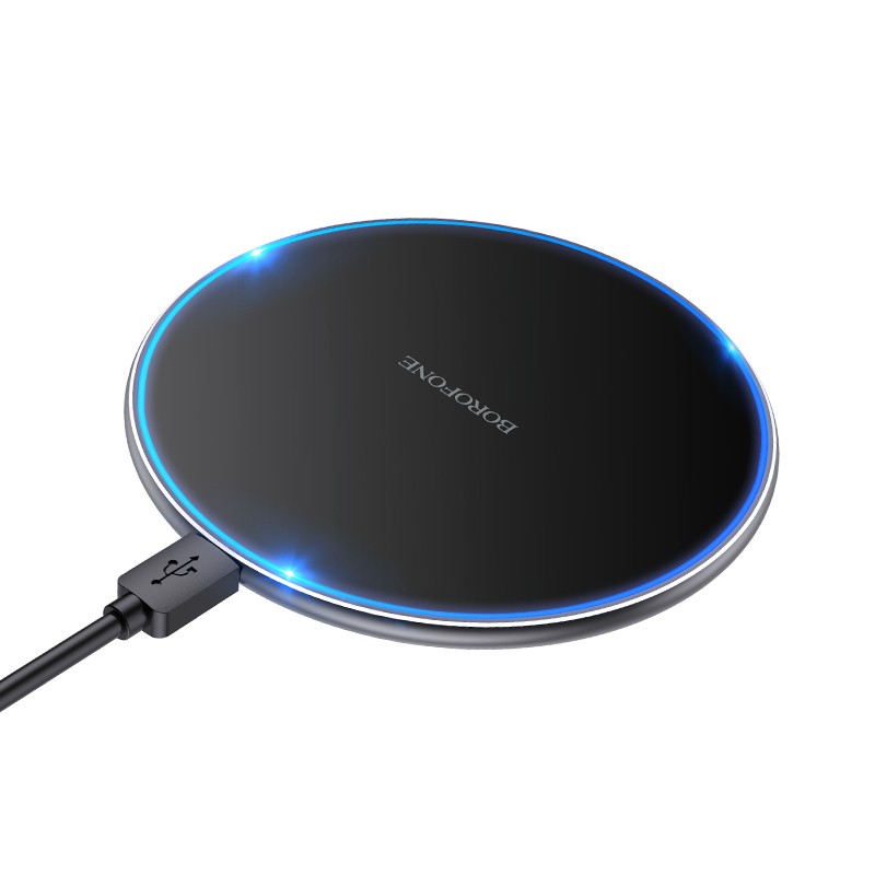 Беспроводное зарядное устройство Borofone BQ3 Pro 15W чёрный