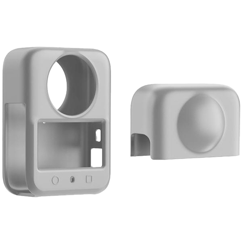 PULUZ silikoninis dėklas su objektyvu DJI Osmo 360 (pilkas)