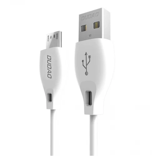 Dudao L4SM кабель USB-A micro USB 2A 1м - белый