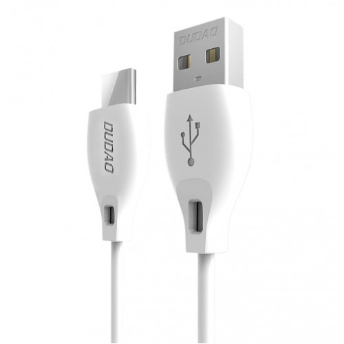 USB laidas Dudao L4T baltas Type-C 200cm